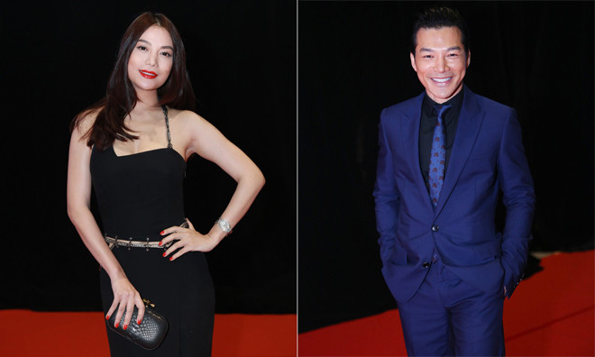 Trương Ngọc Ánh và Trần Bảo Sơn tránh mặt nhau trên thảm đỏ.