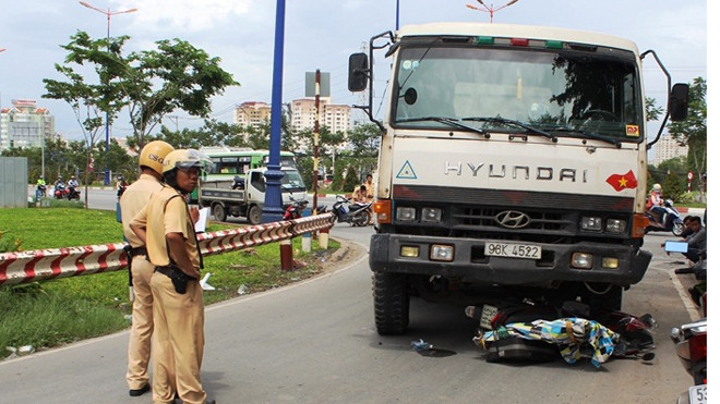 Hiện trường vụ tai nạn