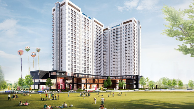  Phối cảnh dự án Linh Tây Tower