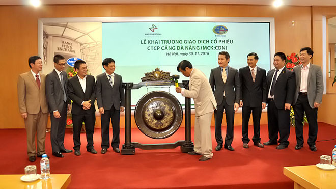 Cảng Đà Nẵng chính thức giao dịch trên sàn chứng khoán