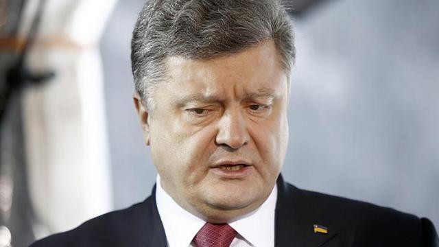 Tổng thống Ukraine Petro Poroshenko.