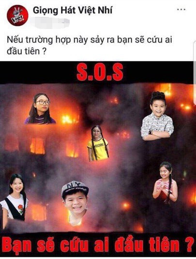 Bức ảnh ghép nhận nhiều chỉ trích của cư dân mạng.