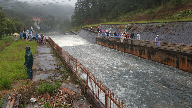 Đập tràn Tuyền Lâm, nơi xảy ra tai nạn