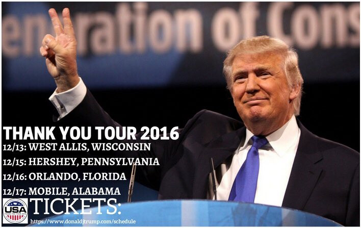 Tổng thống mới đắc cử của Mỹ, ông Donald Trump. Ảnh: Twitter 