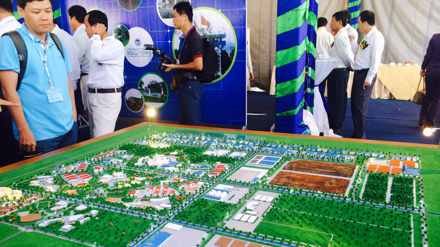 Dự án Khu công nghệ môi trường xanh Long An giai đoạn 1 có vốn đầu tư 500 triệu USD. 