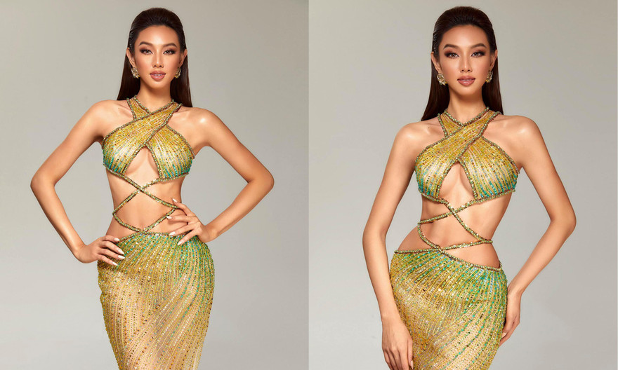 Thuỳ Tiên tung ảnh nóng 'bỏng mắt', tiếp tục thăng hạng trên bảng bình chọn ở Miss Grand 