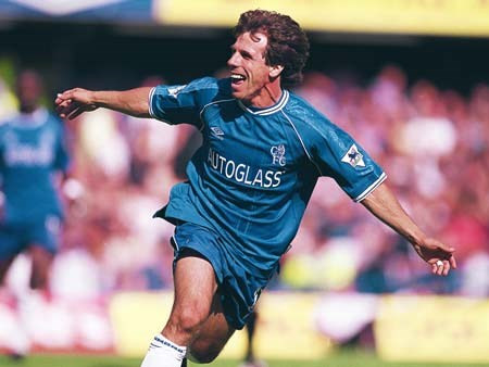 Gianfranco Zola là người Italia chơi bóng hay nhất ở sân Stamford Bridge.