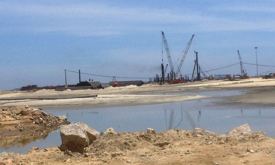 Khu vực hút cát phát hiện có dấu tích con tàu cổ.