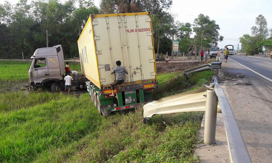 Hiện trường vụ việc.