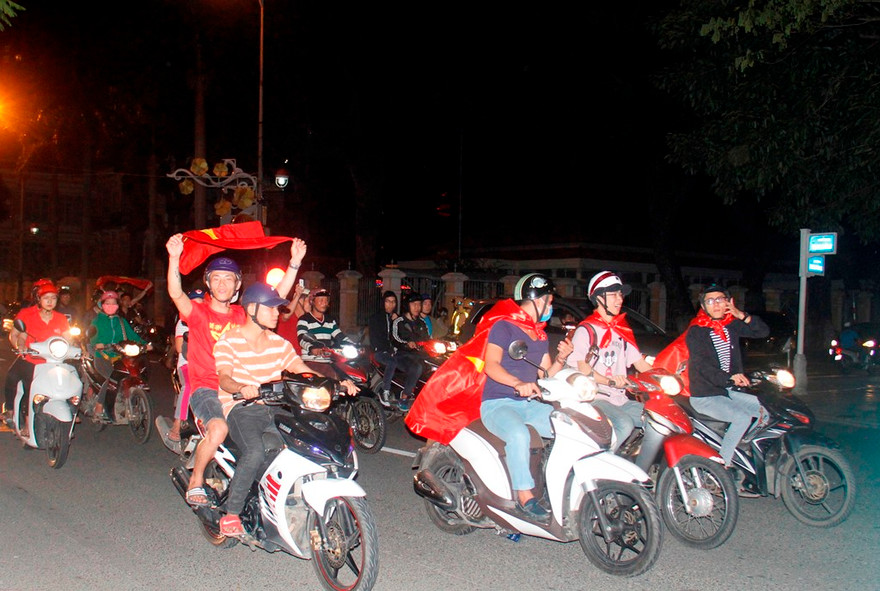 Nhiều sinh viên được nghỉ học cổ vũ U23 Việt Nam