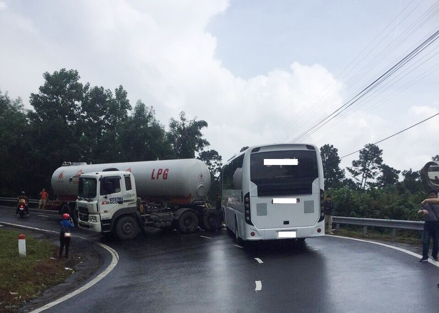 Hiện trường vụ tai nạn