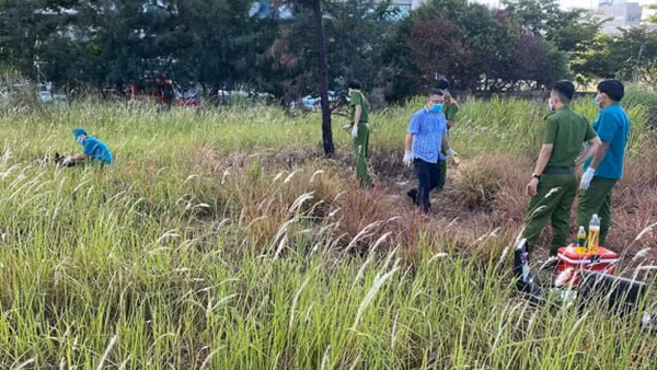 Đà Nẵng: Phát hiện thi thể cháy đen trong bụi cỏ