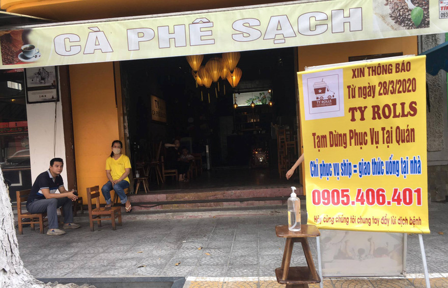 Đà Nẵng tạm dừng mọi hoạt động phục vụ ăn uống tại chỗ