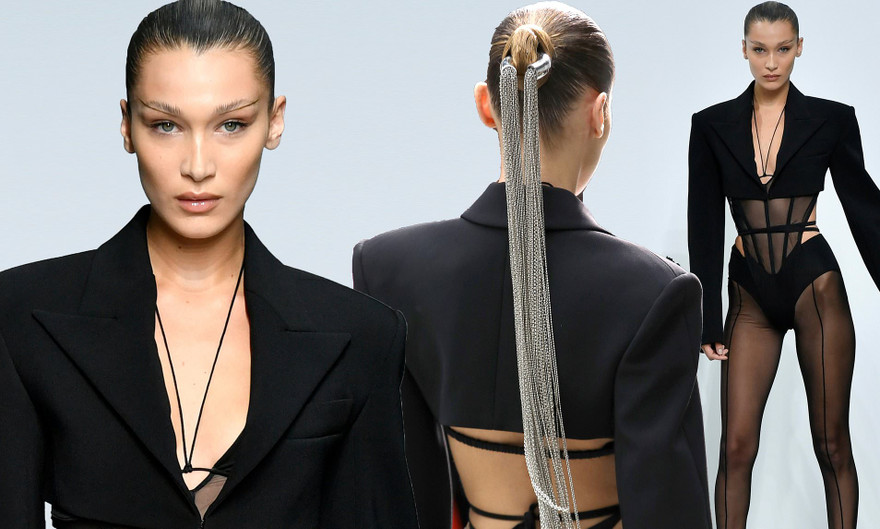 Bella Hadid kiêu sa, đẹp như tạc tượng hút mọi ánh nhìn trên đường băng