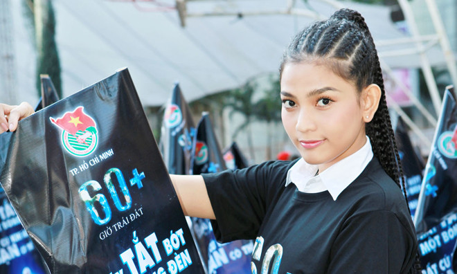 Trương Thị May làm đại sứ 'Giờ trái đất xanh 2014'