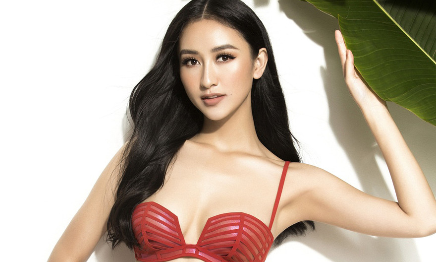 Hà Thu đang được dàn mỹ nhân Việt tin tưởng sẽ giành vương miện Miss Earth sau những thể hiện ấn tượng.