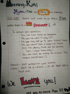 Thư phụ huynh gửi con mỗi sáng