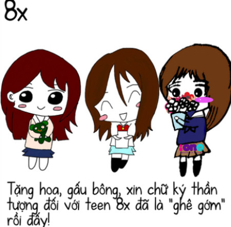 8x, 9x và thần tượng