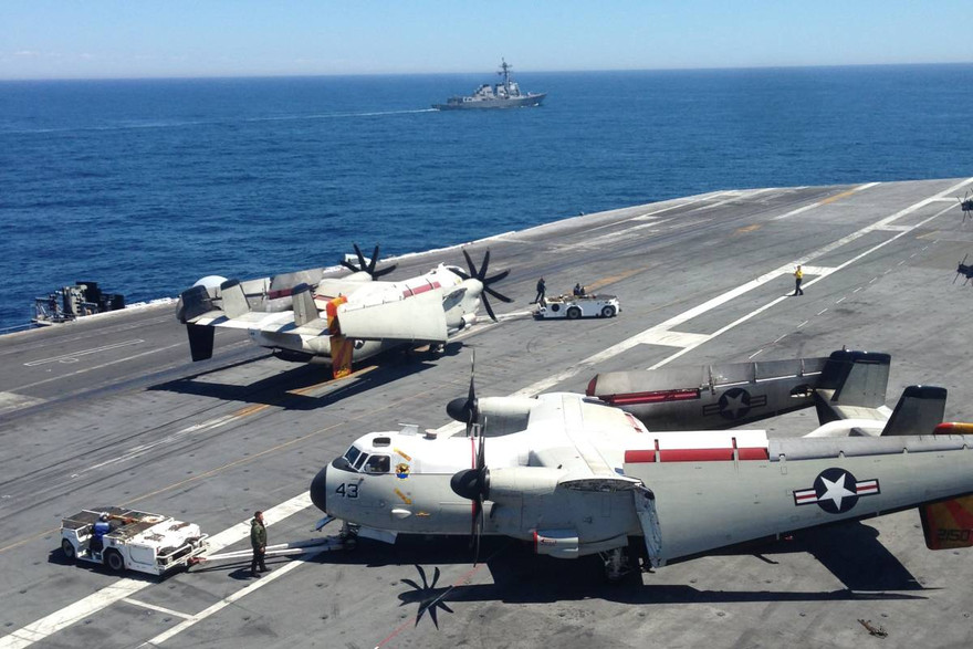 [VIDEO] Tàu sân bay Mỹ lần đầu phô diễn sức mạnh ở Canada