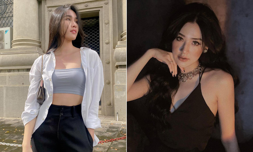 Á hậu Phương Anh khoe eo 'con kiến' quyến rũ, Á hậu Tú Anh diện váy khoét sâu nóng bỏng 