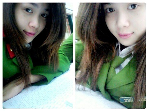 Những nữ cảnh sát xinh đẹp 'hút' cộng đồng mạng