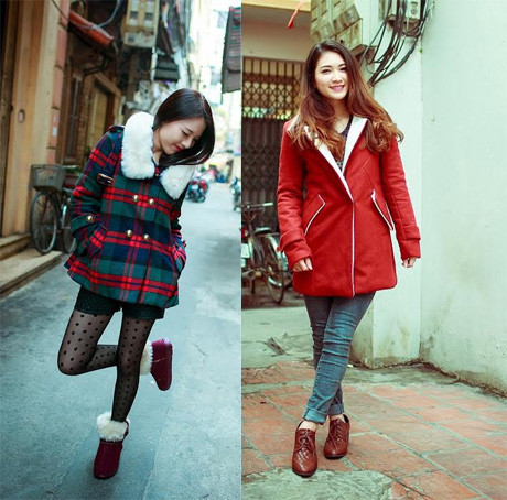 Thời trang 'đẹp mà ấm' cho giới trẻ dịp giá rét
