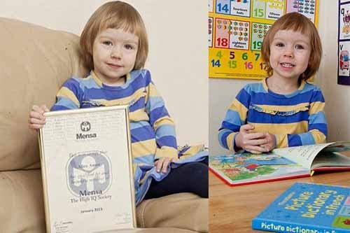 Những thiên tài nhí có chỉ số IQ trên 160