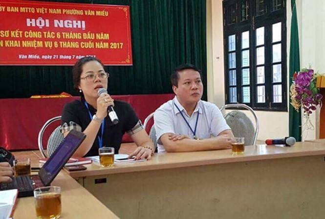 Chủ tịch UBND phường Văn Miếu hứa không để xảy ra vụ việc đáng tiếc như vừa qua.