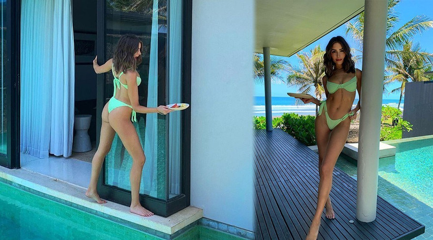 Mỹ nhân gợi cảm nhất hành tinh 'đốt mắt' fan với bikini bé xíu