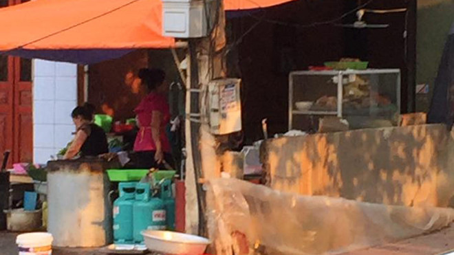 Địa điểm xảy ra sự việc. Ảnh: Ảnh: DC