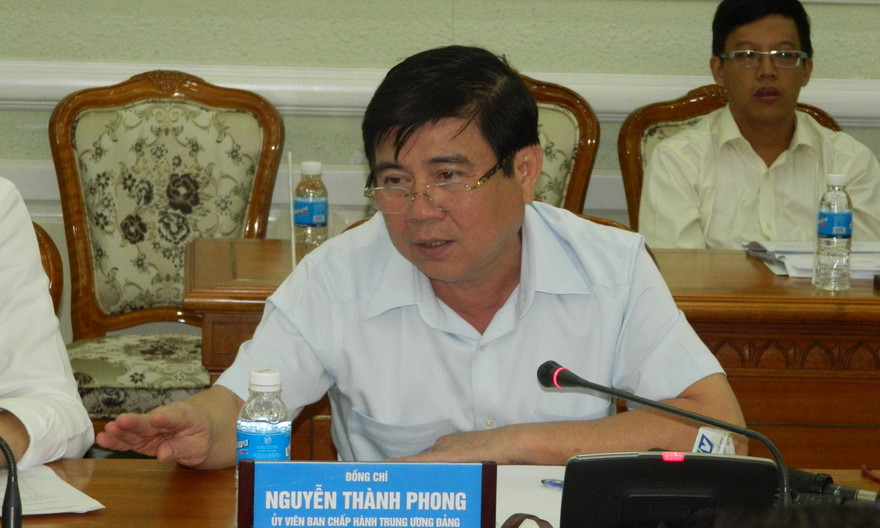 Chủ tịch UBND TP.HCM Nguyễn Thành Phong.