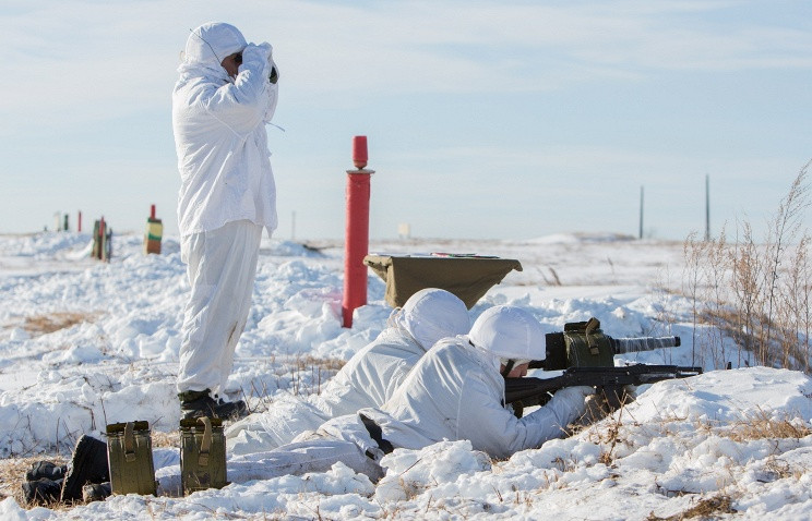 [VIDEO] Binh sĩ Nga tác chiến trong điều kiện khắc nghiệt ở Bắc Cực