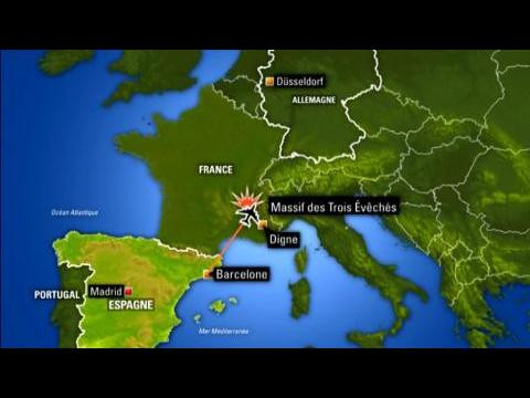 Hành trình chiếc Airbus A320 xấu số gặp nạn ở Pháp