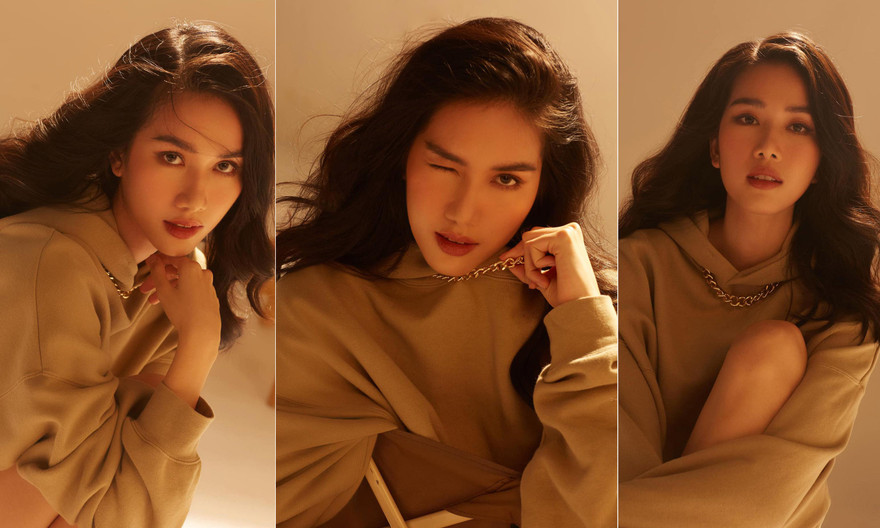 Á hậu Phương Anh mặc kín đáo vẫn hút hồn fans với thần thái kiêu sa