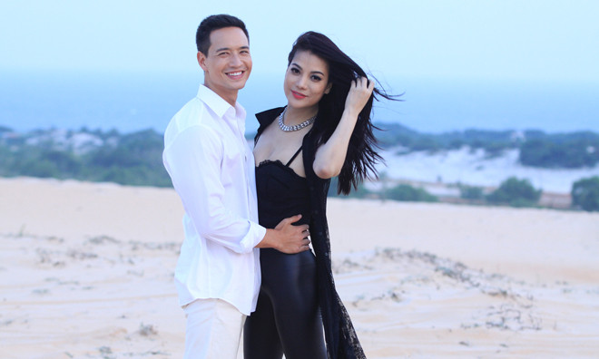 Trương Ngọc Ánh tình tứ cùng tài tử gốc Việt Kim Lý trong MV 'Cơn mộng du'.