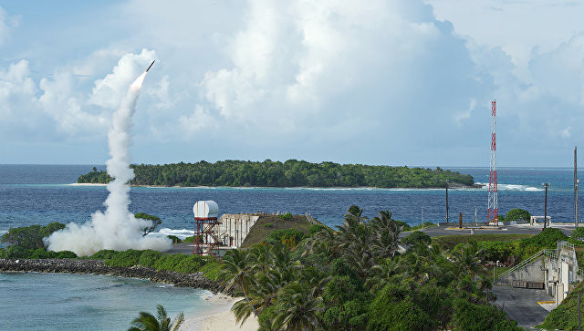 Một vụ thử tên lửa đạn đạo liên lục địa ICBM Minuteman III của Mỹ. Ảnh: AP