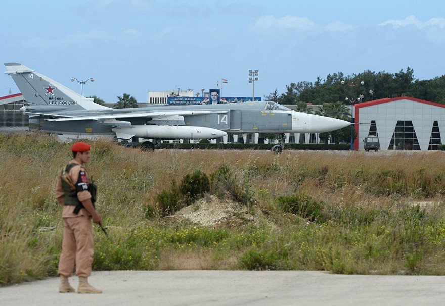 Tổng thống Vladimir Putin muốn duy trì lực lượng không quân Nga ở Syria vô thời hạn. Ảnh: Bộ Quốc phòng Nga