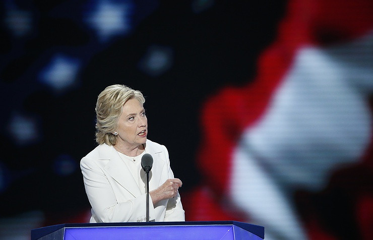 Ứng viên tổng thống Mỹ của đảng Dân chủ, cựu Ngoại trưởng Mỹ Hillary Clinton. Ảnh: EPA