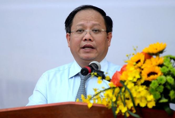 Phó Bí thư thường trực Thành ủy TPHCM Tất Thành Cang. Ảnh: Huy Thịnh