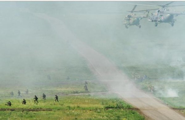 Nga tập trận đối phó biến động vùng Trung Á