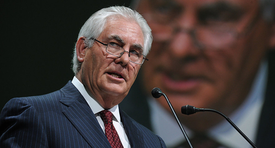 Ngoại trưởng Mỹ Rex Tillerson cảnh báo việc Nga ủng hộ chính quyền Bashar al - Assad. Ảnh: AFP