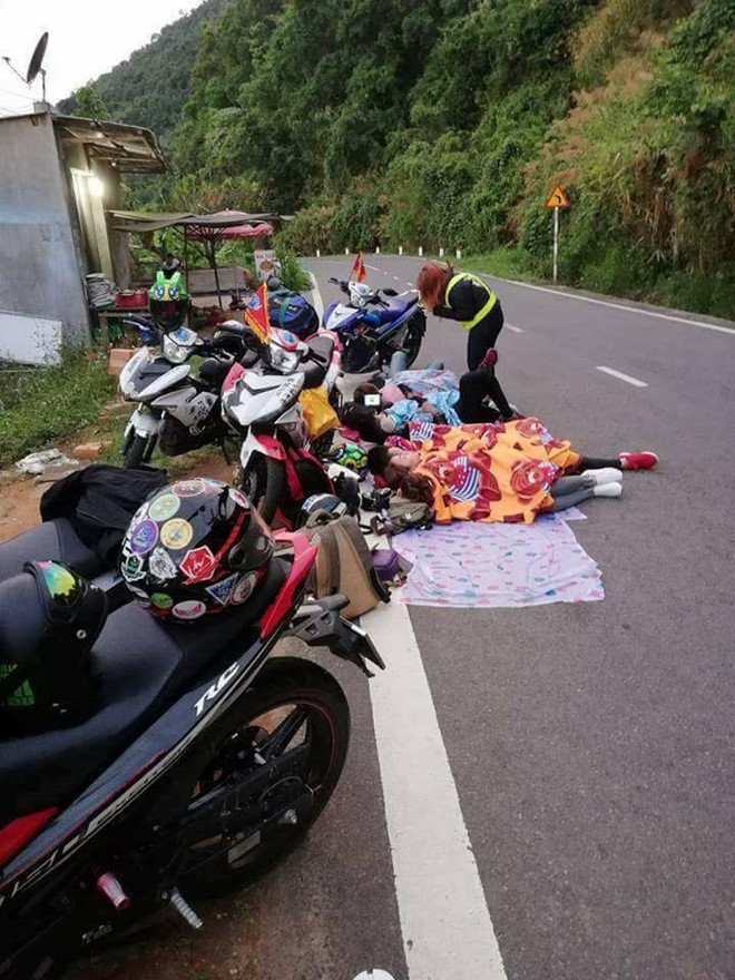 Hình ảnh gây tranh cãi trên mạng xã hội. Ảnh: Vũ Thạch.