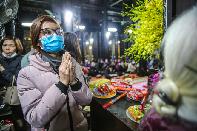 Cảnh tượng không ngờ tại lễ cầu an chùa Phúc Khánh 