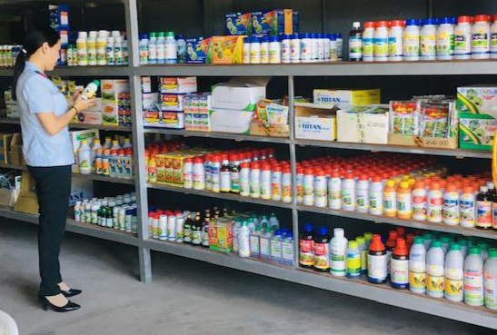 Thuốc bảo vệ thực phẩm bán tràn lan trên thị trường