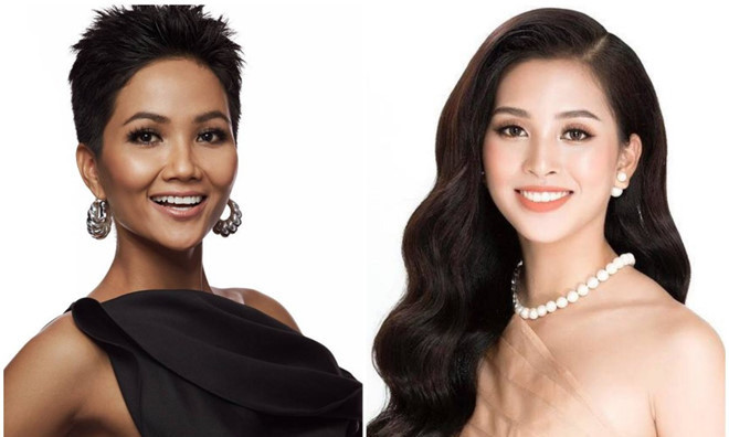 Tiểu Vy, H'Hen Niê dắt tay nhau vào top 50 Hoa hậu đẹp nhất thế giới
