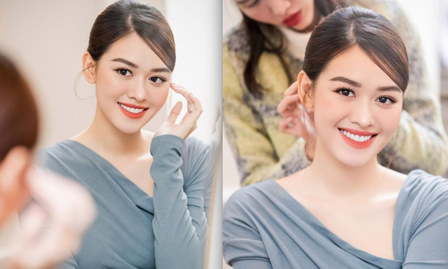 Á hậu Tường San đẹp tựa 'nữ thần' trong hậu trường ảnh cưới chưa từng được hé lộ