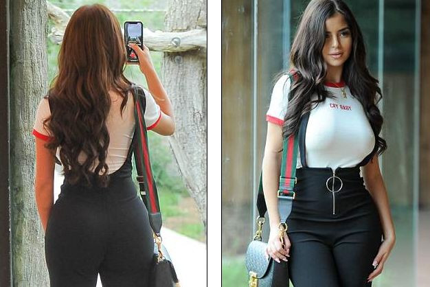Không nội y, Demi Rose nổi bật với vòng 1 'nghẹt thở'