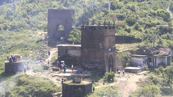 Cụm di tích Hải Vân Quan. Ảnh Nguyễn Thành