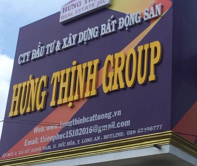 Dù chưa hoàn thành thủ tục về đất đai nhưng Dự án khu dân cư Hưng Thịnh Cát Tường vẫn san lấp, xây dựng hạ tầng khiến dòng chảy bị bóp chẹt.