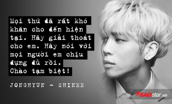 Nội dung lá thư tuyệt mệnh được chị gái tiết lộ của thành viên SHINee.